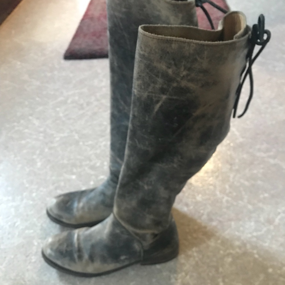 Free people leather boots